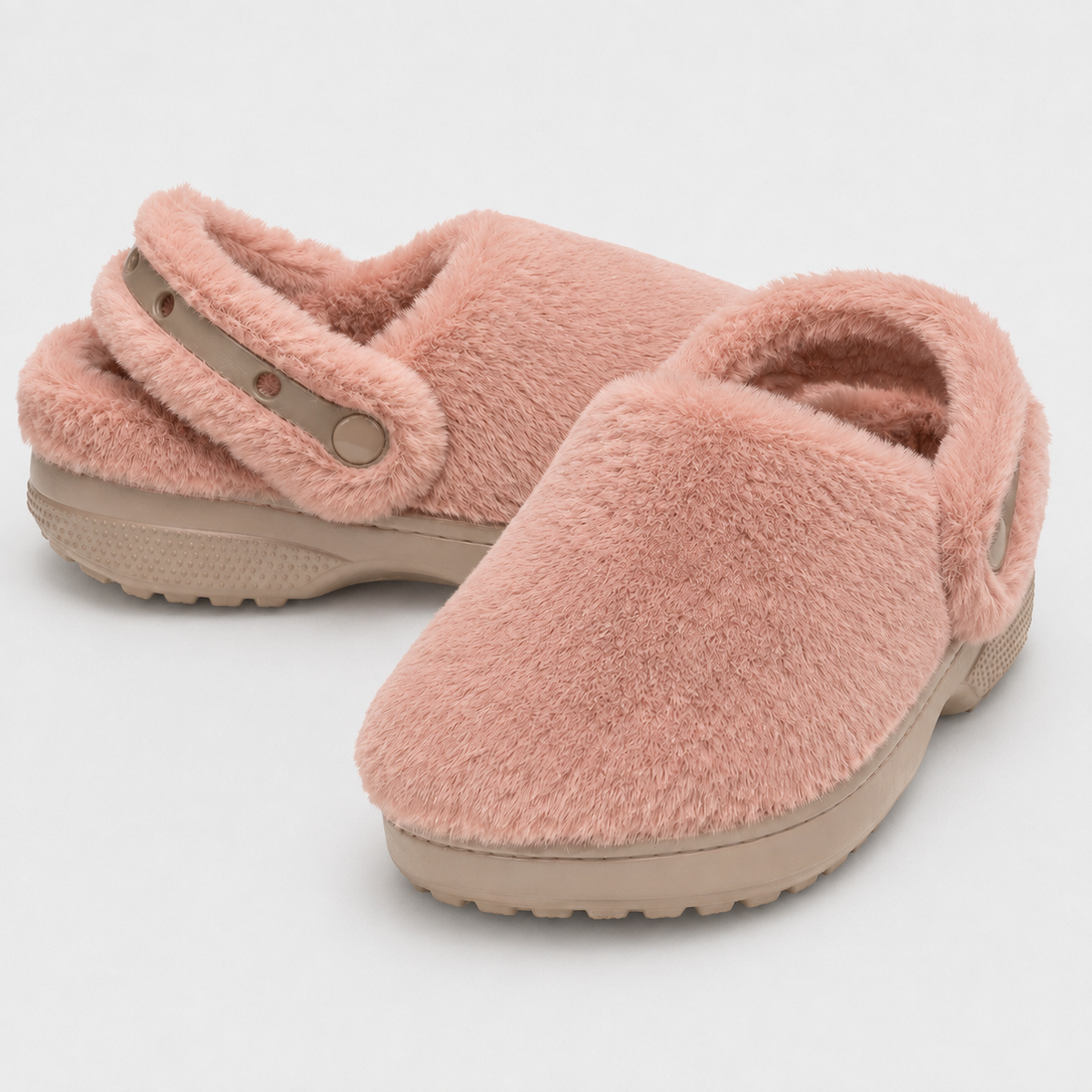Women‘s Unfurgettable Furry Lined Clogs, Fuzzy Slippers